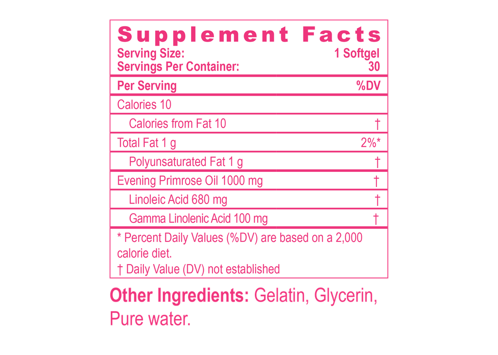 Evening Primrose 1000 mg