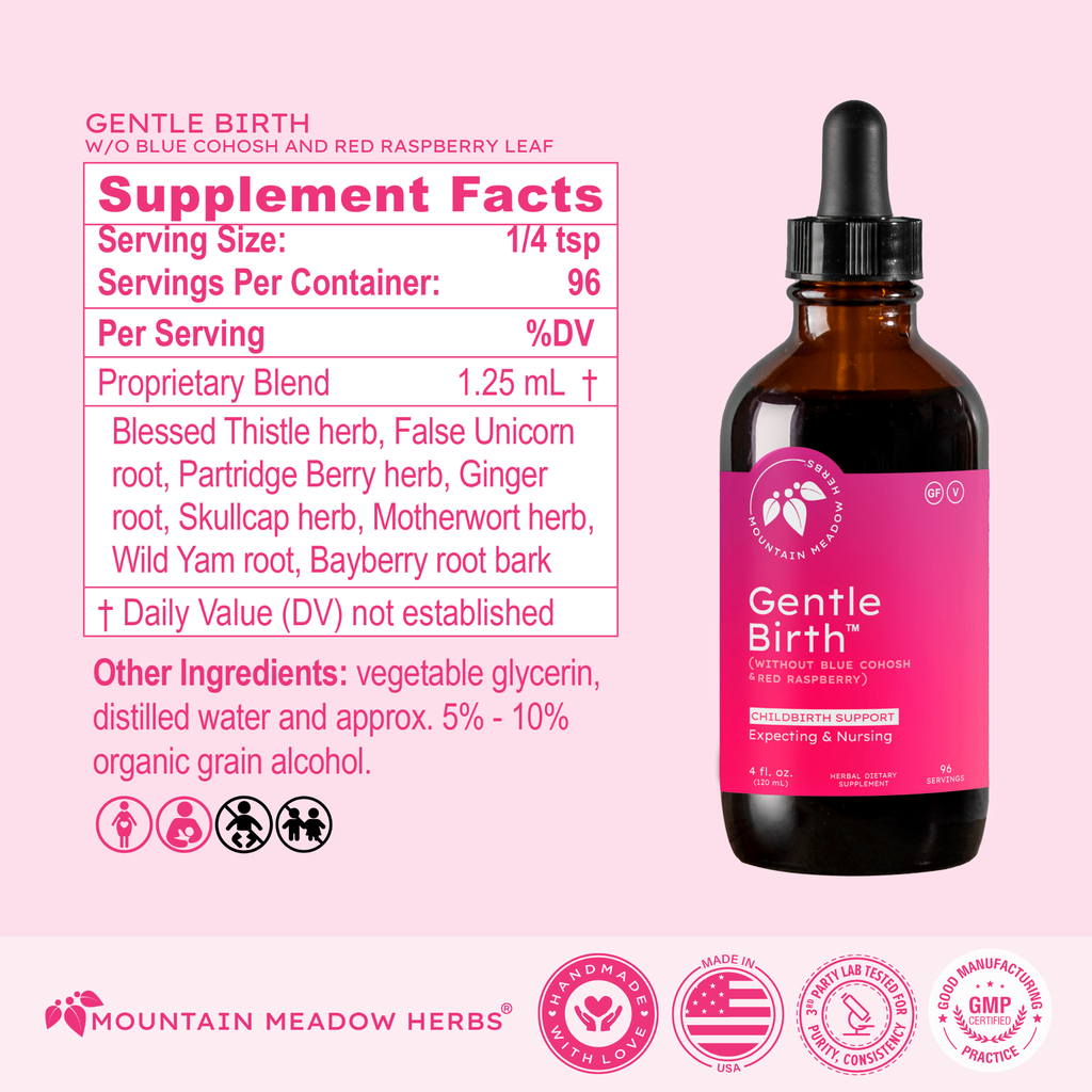 Gentle Birth Formula w/o Blue Cohosh