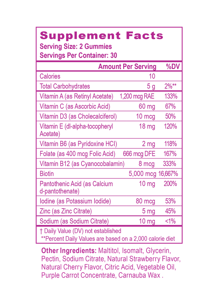 Hair, Skin, & Nails Gummies