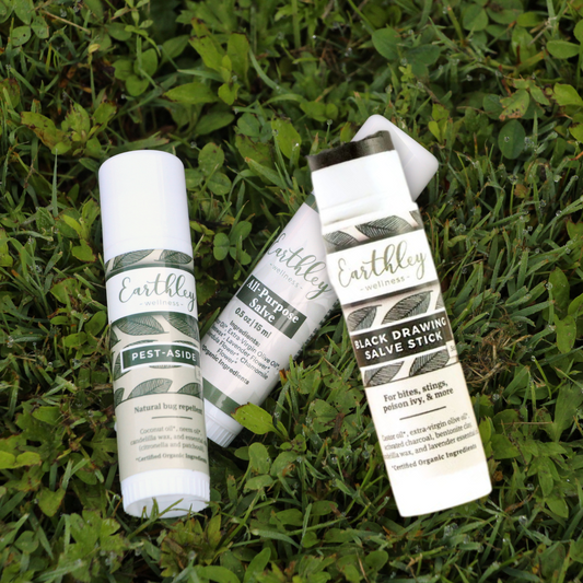Pest Aside + Black Drawing Salve + All-Purpose Salve Bundle