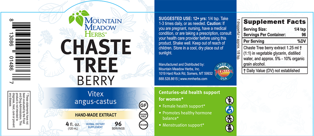 Chaste Tree Berry Extract