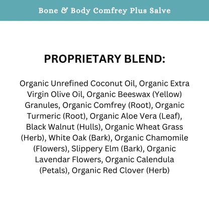Bone & Body Comfrey+ Salve