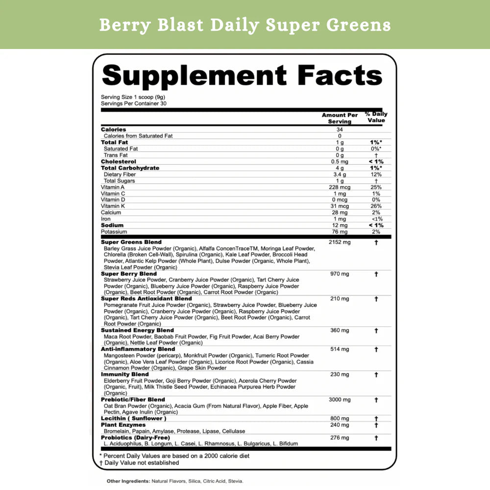 Daily Super Greens - Special Order