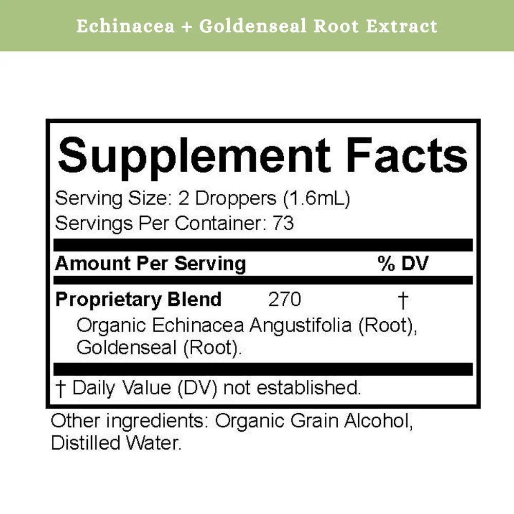 Echinacea & Goldenseal Root Extract