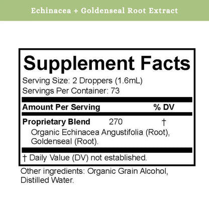 Echinacea & Goldenseal Root Extract