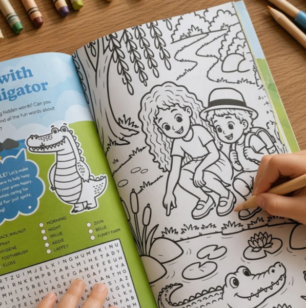 The Funky Farm Activity Book- FREE Gift!