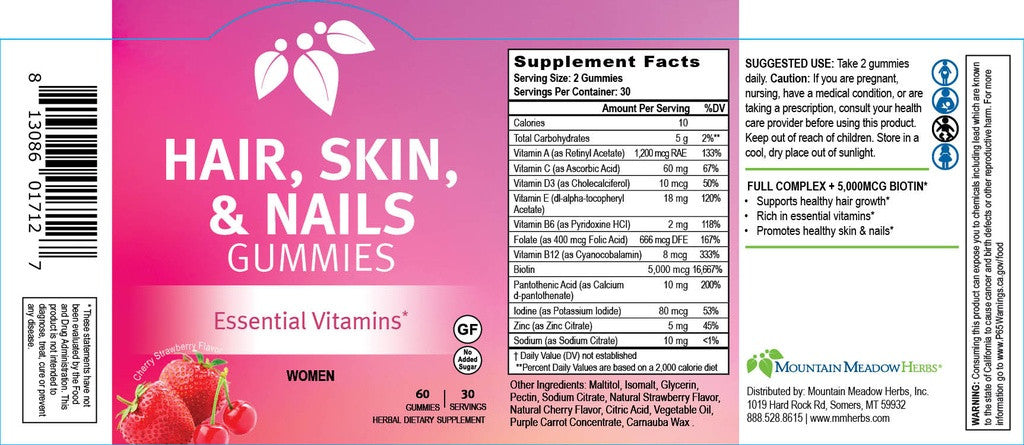 Hair, Skin, & Nails Gummies