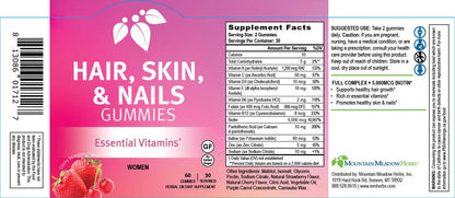 Hair, Skin, & Nails Gummies