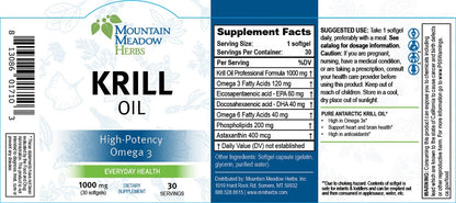 Omega-3 Krill Oil EPA + DHA 1000 mg
