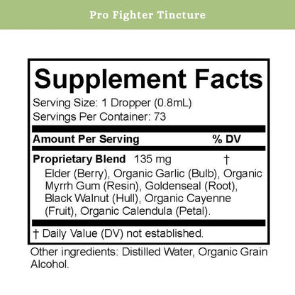 Pro-Fighter - Tincture or Capsules