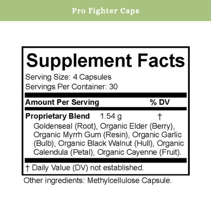 Pro-Fighter - Tincture or Capsules