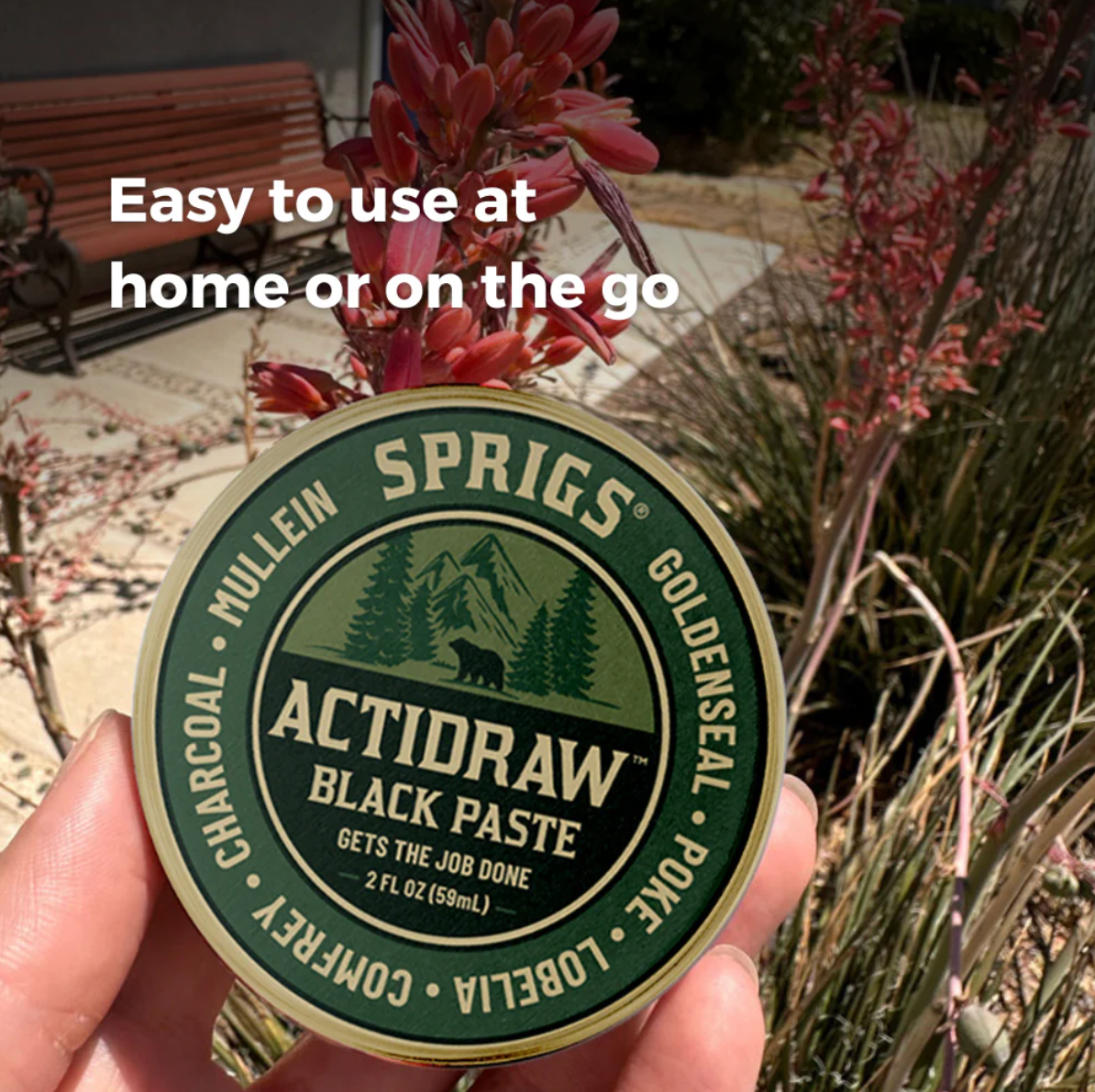 Actidraw Charcoal Herbal Salve 2 fl. oz. (59 ml)