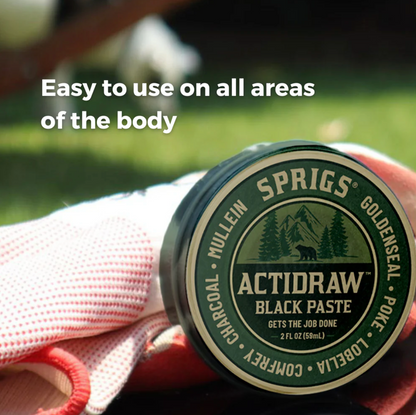 Actidraw Charcoal Herbal Salve 2 fl. oz. (59 ml)