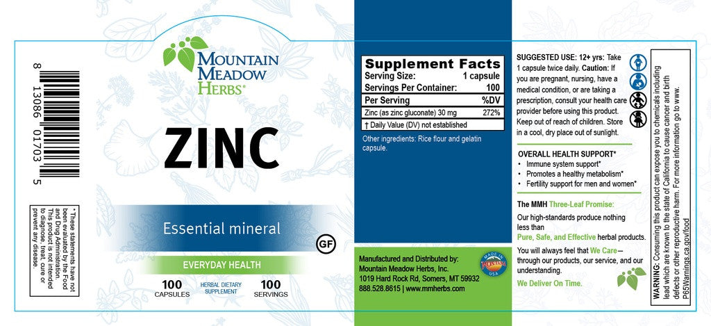 Zinc 30 mg