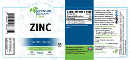 Zinc 30 mg