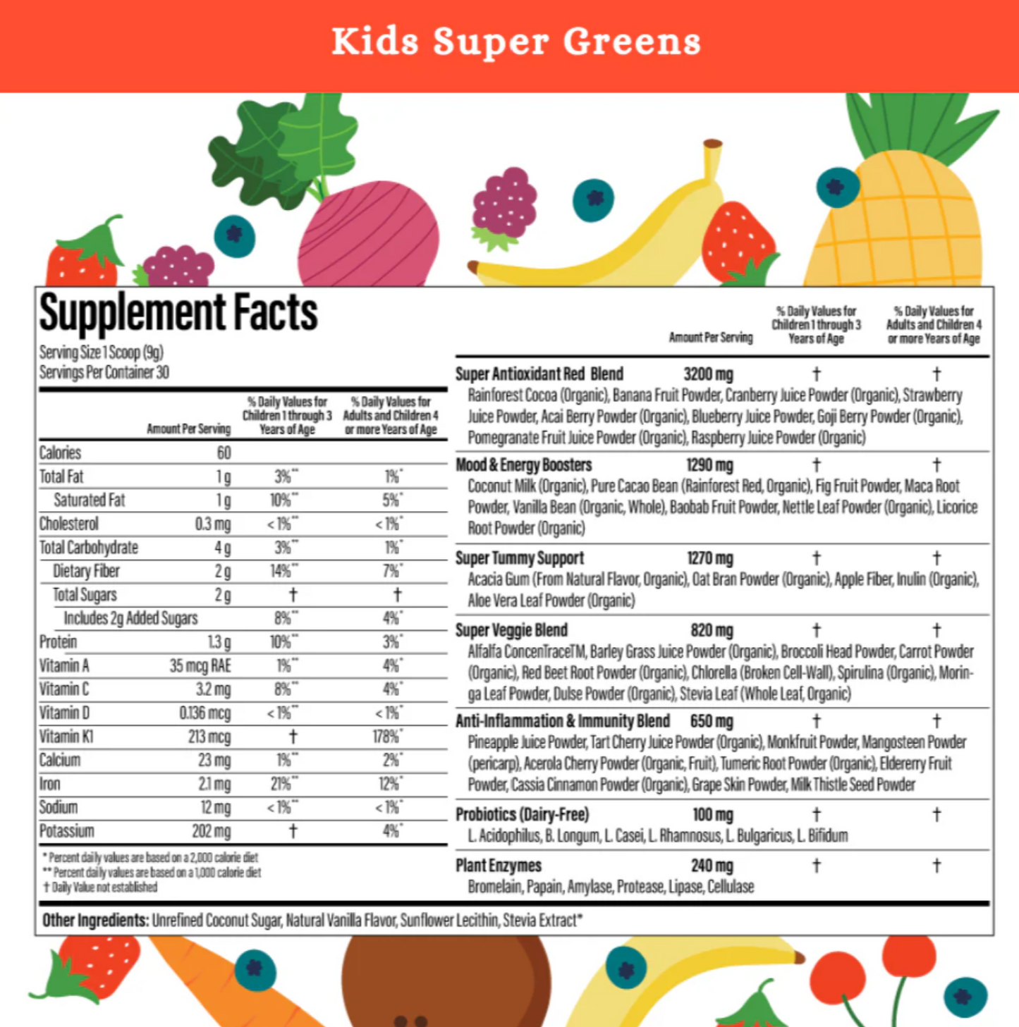 Kid's Daily Super Greens