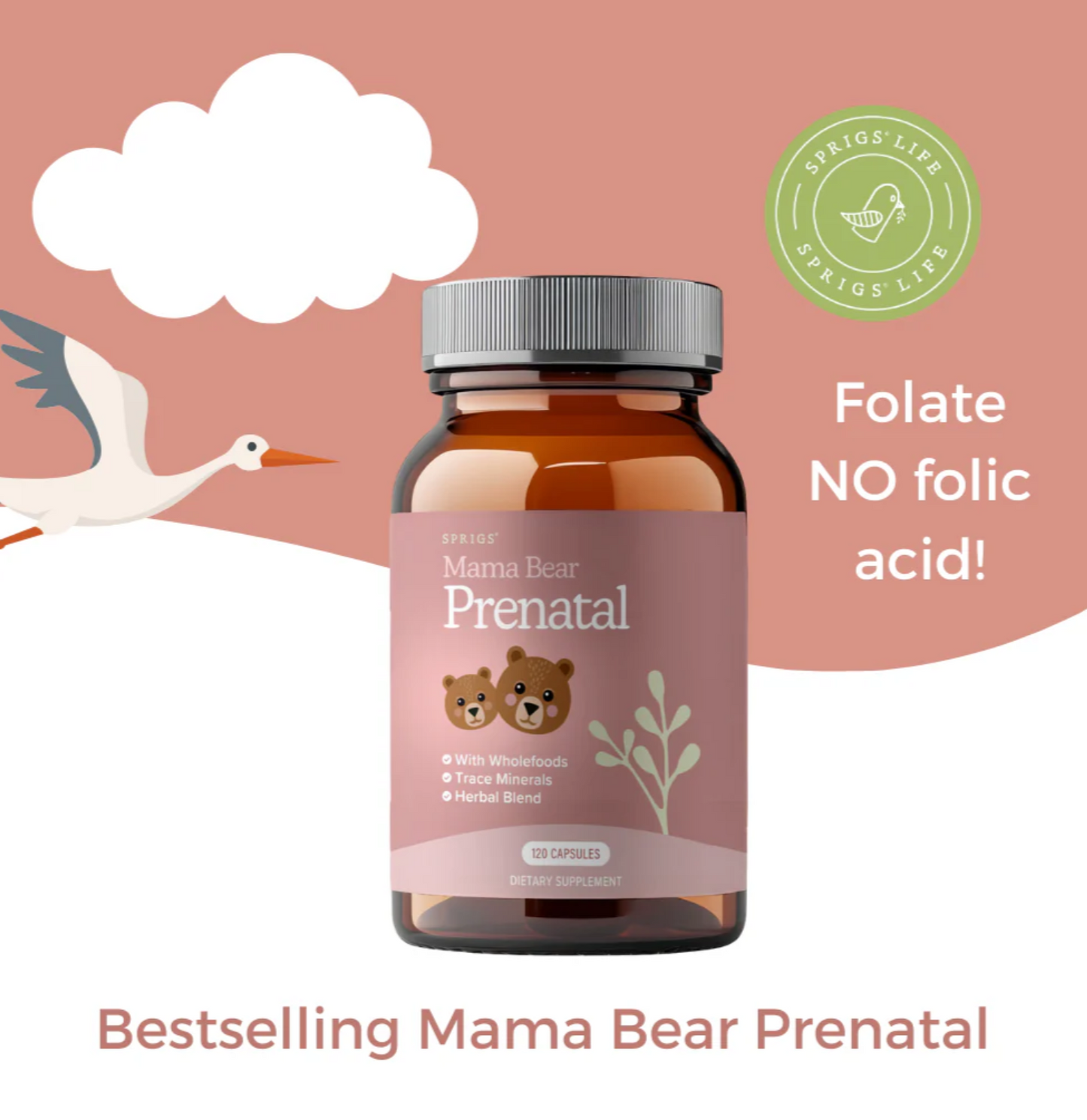 Mama Bear Prenatal (120 capsules)